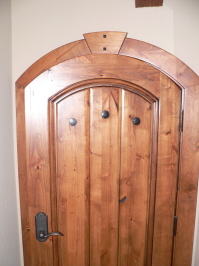 arched door